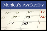 Learn more about Monica Wofford, CSP's schedule of availability by clicking here.