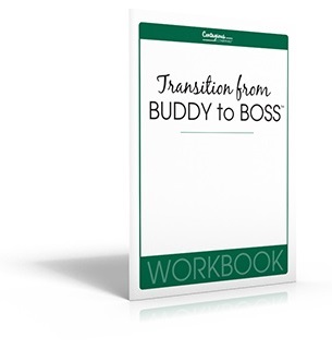 Transition From Buddy to Boss™ by Monica Wofford